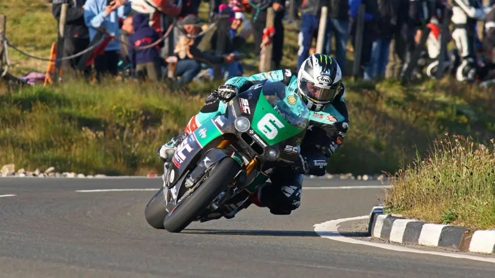 Michael Dunlop Isle of Man TT celebration