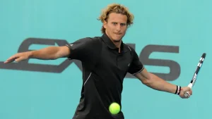 Diego Forlan ATP Tennis Debut