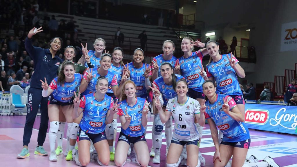 Ishikawa Novara victory Lega Volley Femminile