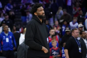 Joel Embiid suspension newspaper columnist