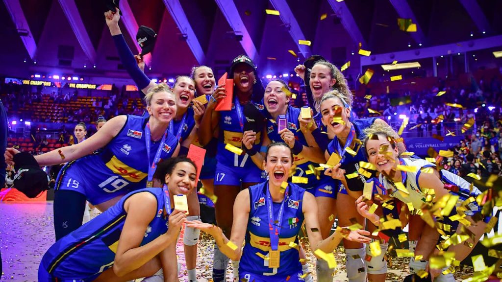 Italy wins second VNL title